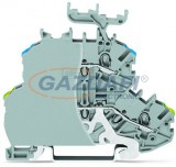 WAGO dupla sorkapocs szürke 2000-2227__099-000