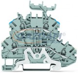 WAGO dupla sorkapocs szürke 2000-2228
