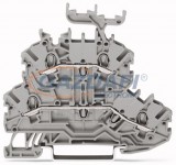 WAGO dupla sorkapocs szürke 2000-2231