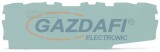 WAGO vég és középső lemez szürke 2000-2195