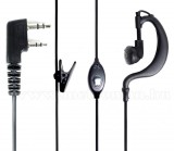 Walkie Talkie PMR rádió headszett "Kenwood" típusú 2 tűs csatlakozóval MHS82