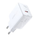 Wall Charger Acefast A1 PD20W, 1x USB-C (white)