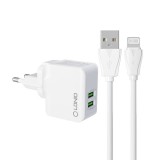Wall charger LDNIO A2203 2USB + Lightning cable