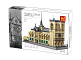 WANGE® 5210 | lego-kompatibilis építőjáték | 1380 db építőkocka | Notre Dame katedrális – Párizs