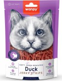 Wanpy CAT Soft Duck Jerky Strips for Cat 80 g