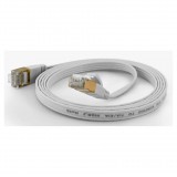 Wantec FTP CAT6a Patch kábel 5m - Fehér (7009)