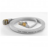 Wantec FTP CAT6a Patch kábel 7m - Fehér (7010)