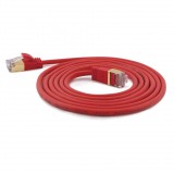 Wantec SSTP CAT7 Patch kábel 3m - Piros (7162)