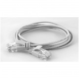 Wantec UTP CAT6a Patch kábel 0.1m - Fehér (7225)