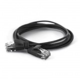 Wantec UTP CAT6a Patch kábel 5m - Fekete (7317)