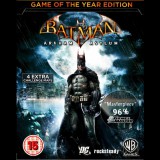 Warner Bros. Interactive Entertainment Batman: Arkham Asylum - Game of the Year Edition (PC - Steam elektronikus játék licensz)
