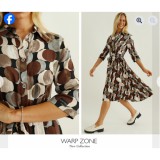 WARP ZONE mintás ingruha