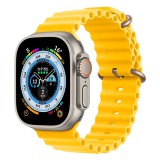 watchmyband Banánsárga óceán szilikon szíj