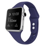 watchmyband Éjkék slim szilikon szíj