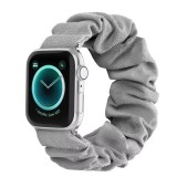 watchmyband Ezüstszürke Scrunchie szövet szíj