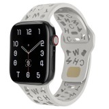 watchmyband Higanyszürke ABC szilikon szíj