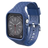 watchmyband Párizsi kék fonott szilikon szíj