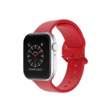 watchmyband Pipacs piros csatos szilikon szíj piros csattal