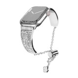 watchmyband Strasszos ezüst Eiffel fém szíj