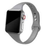 watchmyband Szürke slim szilikon szíj