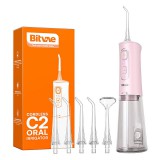 Water flosser with nozzles set Bitvae C2 (pink)