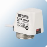 Watts termoelektromos fej, M30, 230V, NC (normál állapotban zárt)