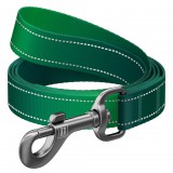 WAUDOG Mono Reflective kutya póráz – sötétzöld 200cm