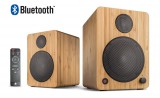 wavemaster  Cube Mini Neo Bluetooth Speaker System Bamboo 66372