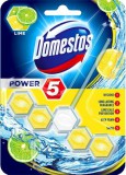 WC frissítő blokk, 1 db-os, DOMESTOS Power 5, lime (KHT541)
