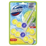 WC frissítő blokk, 2 db-os, DOMESTOS Power 5, lime (KHT538)