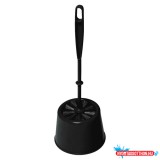 WC kefe tartóval fekete York_064030