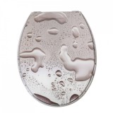 Wc ülőke 360x415mm szürke