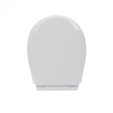 Wc ülőke egyszerű zárás, 355 x 456 mm fehér