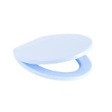 WC ülőke, Polipropilén, Romtatay 40005, kék, standard zár, 375 x 460 mm