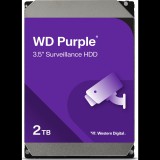WD HDD SATA3 3,5" Purple 2TB (2000GB) 256MB 5400rpm (WD23PURZ)