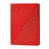 WD - Western Digital WD My Passport HDD 4TB, USB 3.2 Gen1, piros - 184957