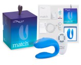 We-Vibe Match - vízálló, akkus párvibrátor (kék)