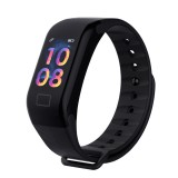 WearFit F1 Plus pulzus-, vérnyomás- és véroxigénmérő okoskarkötő, Fekete