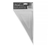 WEBER S Vonalzó WEBER`S 60 fokos egyesével csomagolt