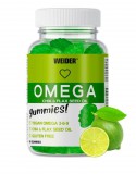Weider Omega Up lime ízű gumivitamin (50 db) – Omega 3-6-9 komplex