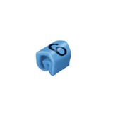 Weidmüller 0252111521 Kábelkódoló rendszer, kék, Vezeték külső átm.:1.3 - 3 mm, Számok, PVC, puha, kadmium nélkül, -30...80 °C