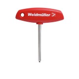 Weidmüller 0407900000 Imbuszkulcs, Alak: Érintkező, Méret: 6, Kés hossza: 80 mm