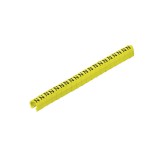 Weidmüller 0689800000 Kábelkódoló rendszer, sárga, Vezeték külső átm.:4 - 5 mm, nélkül, PVC, puha, kadmium nélkül, -30...80 °C