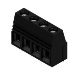 Weidmüller 1226220000 NYÁK-kapocs, 690 V, 76 A, Osztás mm: 10.16, 16 mm², Pólusszám: 4, Csavaros csatlakozás, THT-forrasztott csatlakozás, 90°, Doboz