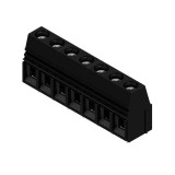 Weidmüller 1226250000 NYÁK-kapocs, 690 V, 76 A, Osztás mm: 10.16, 16 mm², Pólusszám: 7, Csavaros csatlakozás, THT-forrasztott csatlakozás, 90°, Doboz