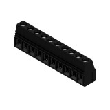 Weidmüller 1226280000 NYÁK-kapocs, 690 V, 76 A, Osztás mm: 10.16, 16 mm², Pólusszám: 10, Csavaros csatlakozás, THT-forrasztott csatlakozás, 90°, Doboz