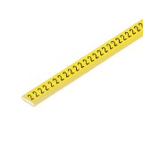 Weidmüller 1568301508 Kábelkódoló rendszer, sárga, Vezeték külső átm.:10 - 317 mm, Számok, PVC, puha, kadmium nélkül, -30...80 °C