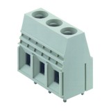 Weidmüller 1631380000 NYÁK-kapocs, 690 V, 76 A, Osztás mm: 10.16, 16 mm², Pólusszám: 2, Csavaros csatlakozás, THT-forrasztott csatlakozás, 90°, Doboz