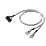 Weidmüller 2814320050 PLC huzal, Digitális jelek, 40 pólusú, 20 pólusú, LiYY kábel, 5 m, 0.14 mm²