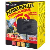 Weitech Ultrahangos Galamb, Rigó és egyéb madár riasztó 20-40 m2 (WK0021)